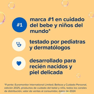 Champú con aloe y vitamina B5 frasco 500 ml - Johnson's Baby