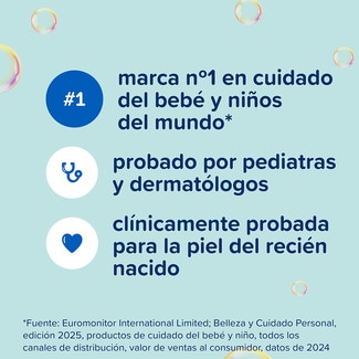 Cotton Touch gel de baño infantil sin sulfatos ni colorantes dosificador 500 ml - Johnson's Baby