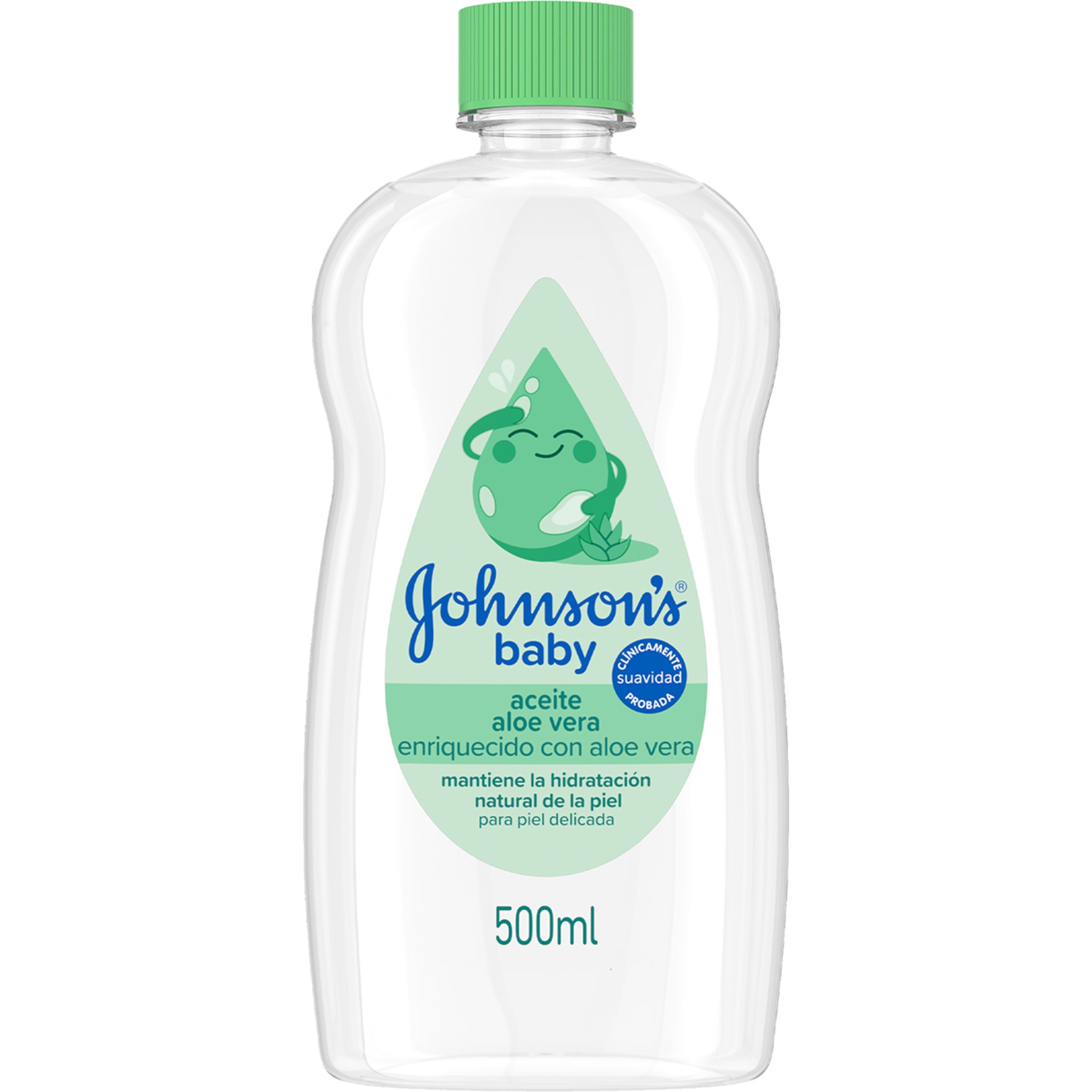 Aceite corporal aloe vera frasco 500 ml - Johnson's Baby