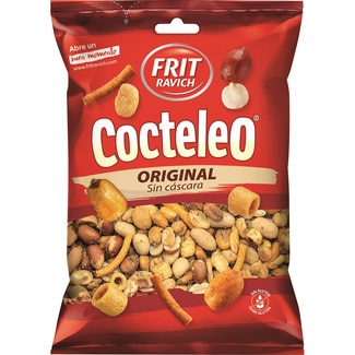 Cóctel de frutos secos sin cascara bolsa 170 g - Frit Ravich