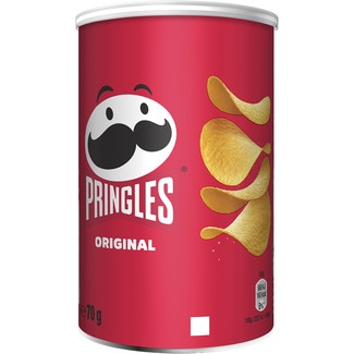 Aperitivo frito de patata sabor original lata 70 g - Pringles
