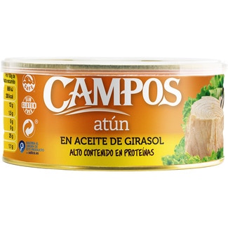 Atún en aceite de girasol CAMPOS