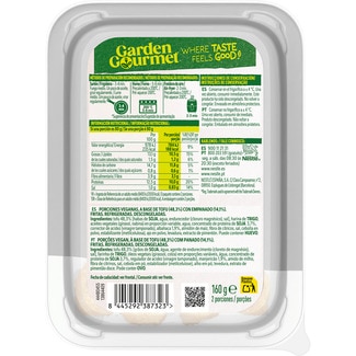 Crunchy tofu basil vegano envase 160 g - Garden Gourmet