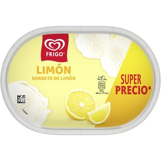 Sorbete de limón tarrina 1 l - Frigo