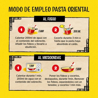 Pasta oriental Fusian noodles sabor pollo sobre 70 g - Maggi
