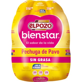 BienStar pechuga de pavo sin grasa sin azúcares - Elpozo