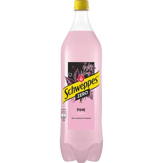 Tónica Pink 100% aromas naturales botella 1 l - Schweppes