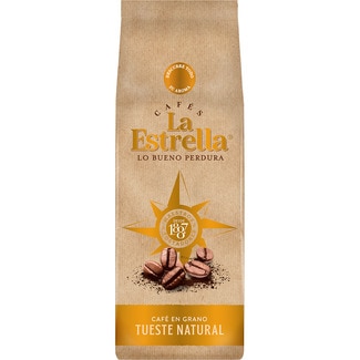 Café en grano natural paquete 500 g - La Estrella