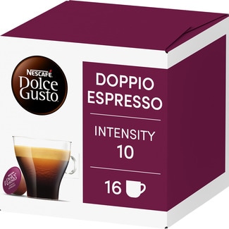 Café doble espresso intensidad 10 estuche 16 cápsulas - Nescafe Dolce Gusto