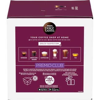 Café doble espresso intensidad 10 estuche 16 cápsulas - Nescafe Dolce Gusto