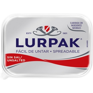 Mantequilla tradicional fácil de untar tarrina 200 g - Lurpak