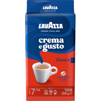 Café molido Crema e Gusto intensidad 7/10 paquete 250 g - Lavazza