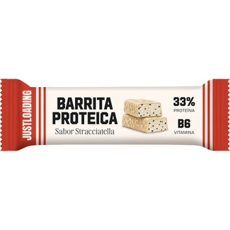 Barrita proteica sabor stracciatella unidad 35 g - Just Loading
