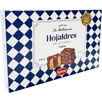 Hojaldres de Astorga al cacao estuche 400 g - La Mallorquina