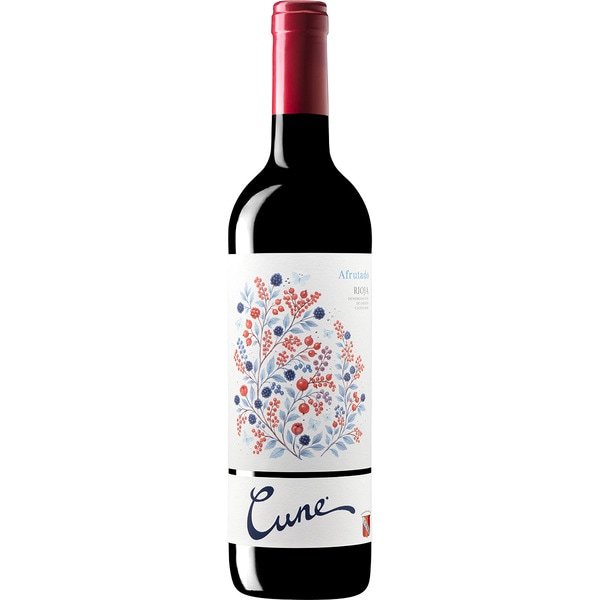 vino tinto afrutado DOCa Rioja botella 75 cl - Cune