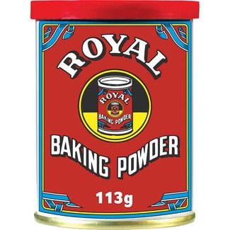 Baking Powder preparado en polvo con gasificantes para hornear bote 113 g - Royal