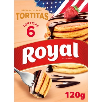 Preparado para tortitas 6 unidades caja 120 g - Royal
