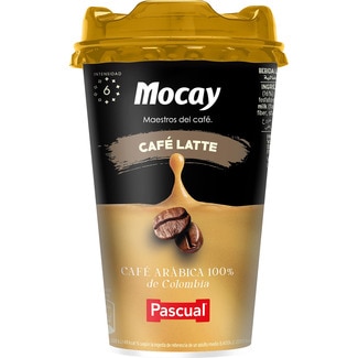 Caffé Latte bebida láctea con café 100% Arábica PASCUAL MOCAY