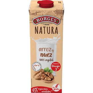 Natura bebida de nuez 100% vegetal brik 1 l - Borges