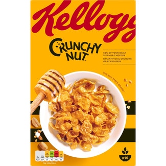 Cereales de desayuno con miel paquete 460 g - Kellogg's Crunchy Nut