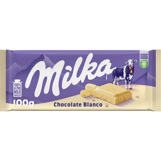 Chocolate blanco tableta 90 g - Milka
