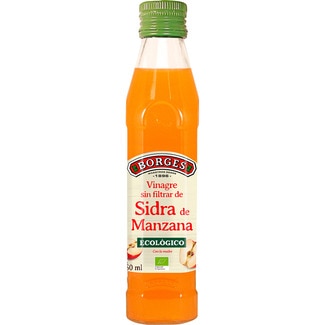 Vinagre sin filtrar de sidra de manzana ecológico BORGES