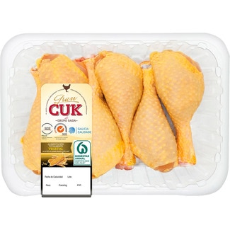 Perninha de Frango Certificado Peso Aproximado Gran Cuk