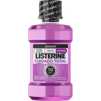 enjuage bucal Cuidado Total menta de viaje LISTERINE