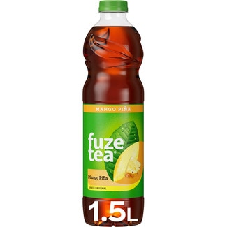 Fuze tea refresco de te mango pina sabor original botella 15 l