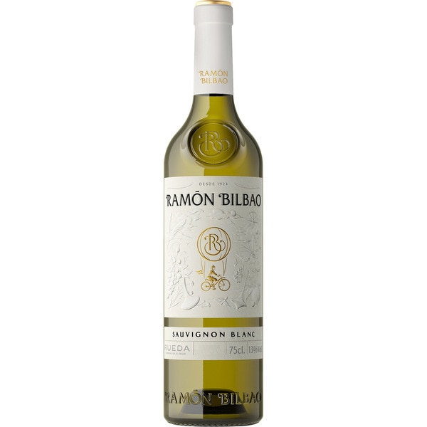 vino blanco sauvignon DO Rueda botella 75 cl - Ramon Bilbao