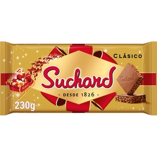 Turrón de chocolate crujiente clásico Calidad Suprema tableta 230 g - Suchard