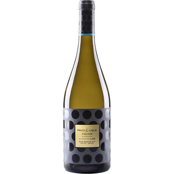 Prime vino blanco albariño sobre lías DO Rías Baixas botella 75 cl - Paco & Lola