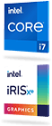 Insignia del procesador Intel Core i7