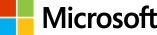 logo Microsoft negro